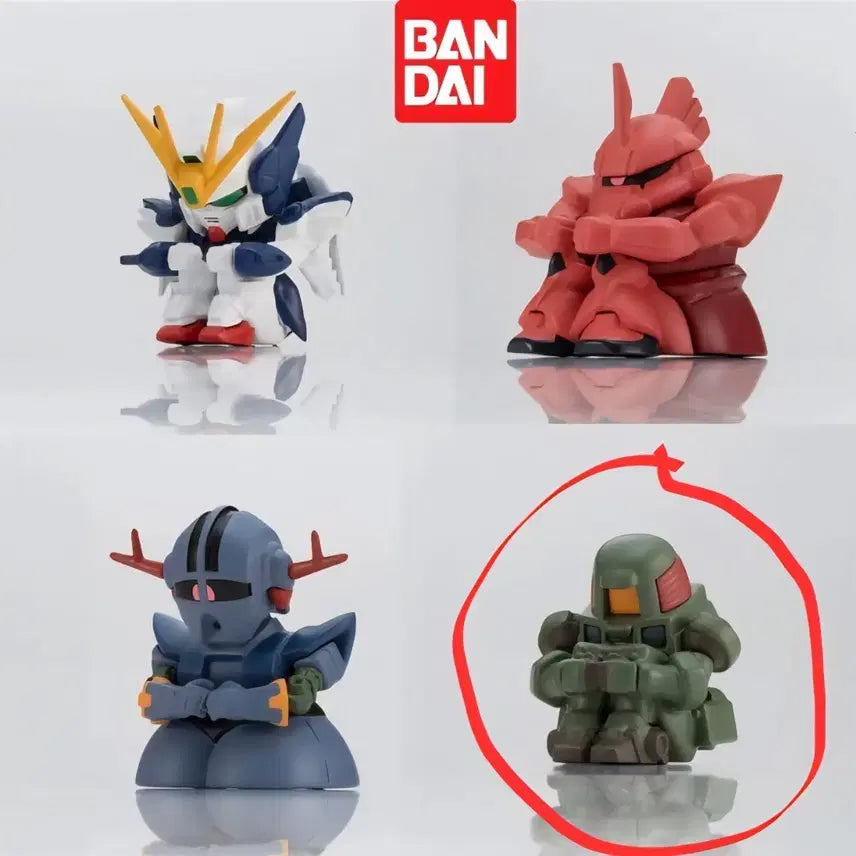 [BUNJANG] Gundam Machiboke Vol. 4 Leo Figure Gacha (New) / 건담 마치보케 4탄 리오 피규어 가챠(새상품)