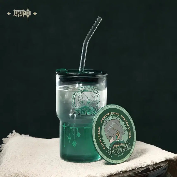 [BUNJANG] Genshin Impact Alhaitham Motif Tumbler Set (Sealed) / [미개봉] 원신 공식 알하이탐 모티브 텀블러 세트
