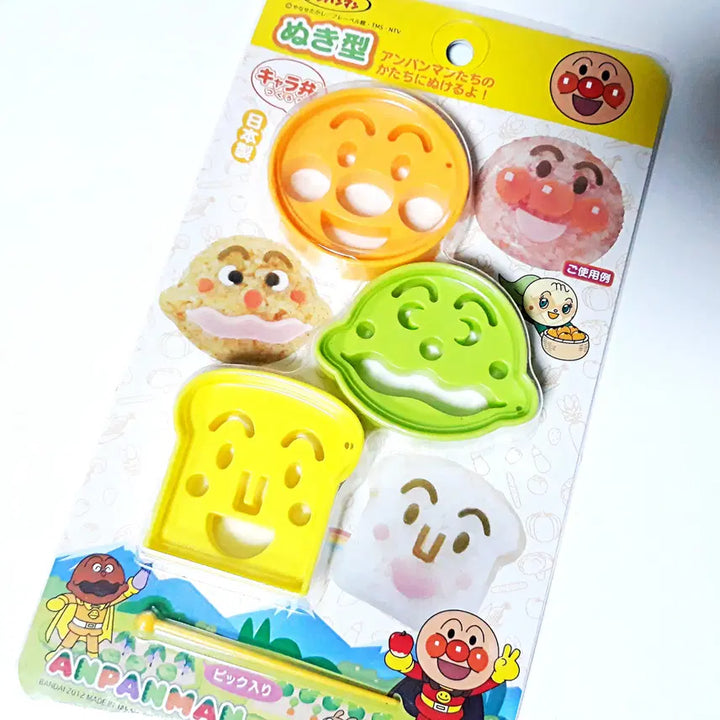 [BUNJANG] Bandai Anpanman Bento Decoration Set / 일본 반다이 호빵맨 도시락 꾸미기