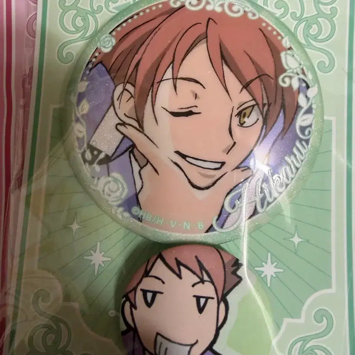 [BUNJANG] Ouran High School Host Club Hikaru 2-Type Badge Set / 오란고교호스트부 히카루 뱃지 2종