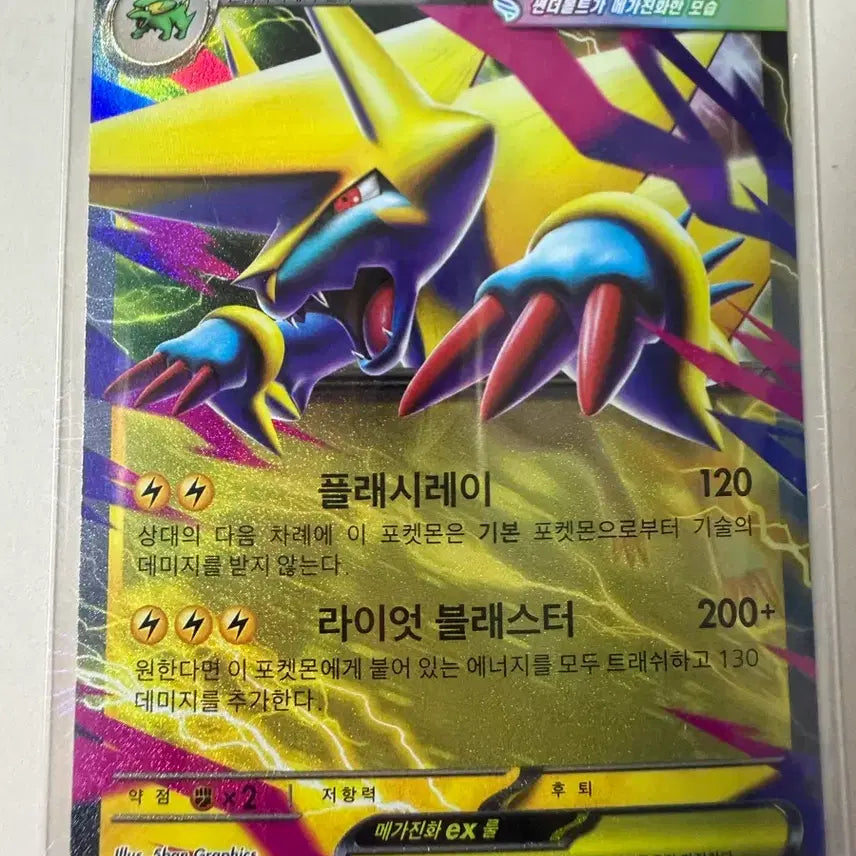[BUNJANG] Mega Thunderbolt EX Card / 메가썬더볼트 EX