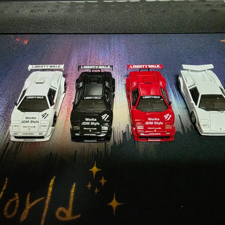 [BUNJANG] MiniGT Lamborghini Countach LB-WORKS 4-Set Bundle / 미니GT 람보르기니 쿤타치 LB-WORKS 4종 일괄 판매합니다