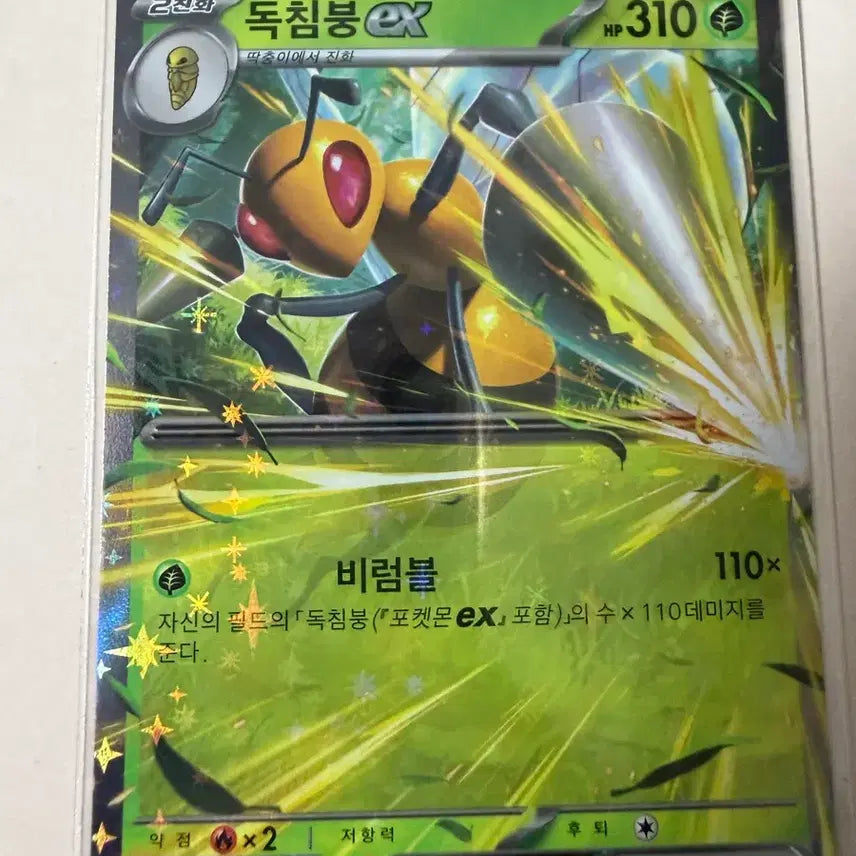 [BUNJANG] Ninjask EX Pokémon Card / 독침붕 EX