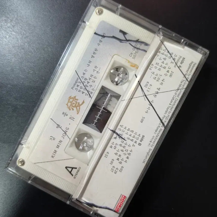 [BUNJANG] AC Kim Min Jong 4th Album Cassette Tape / AC 김민종 4집 카세트 테이프