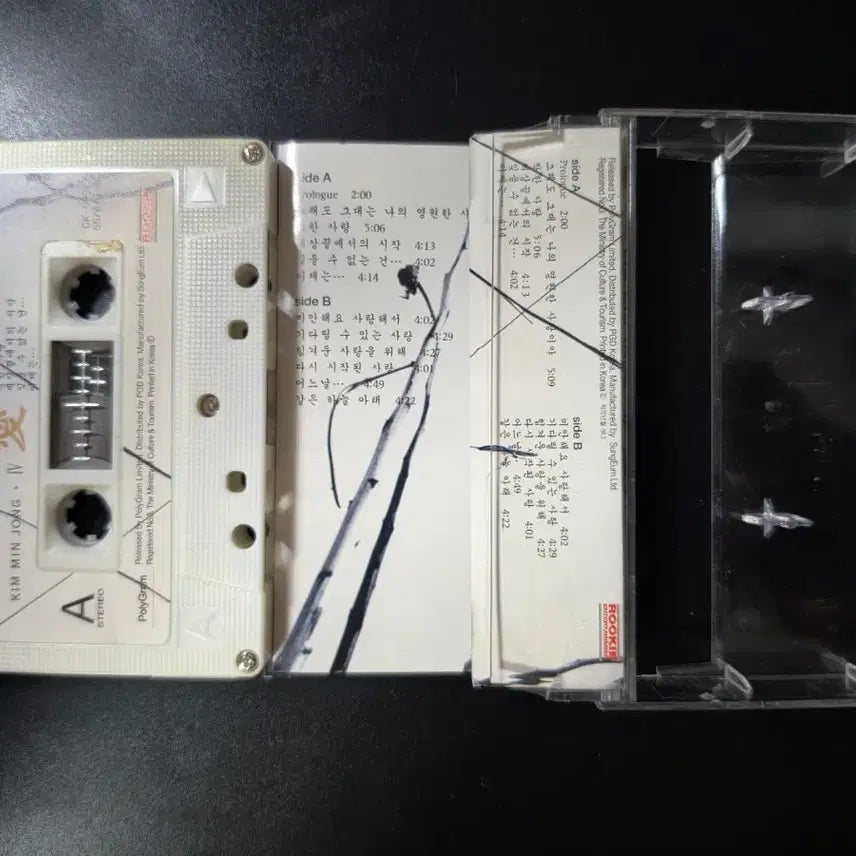 [BUNJANG] AC Kim Min Jong 4th Album Cassette Tape / AC 김민종 4집 카세트 테이프