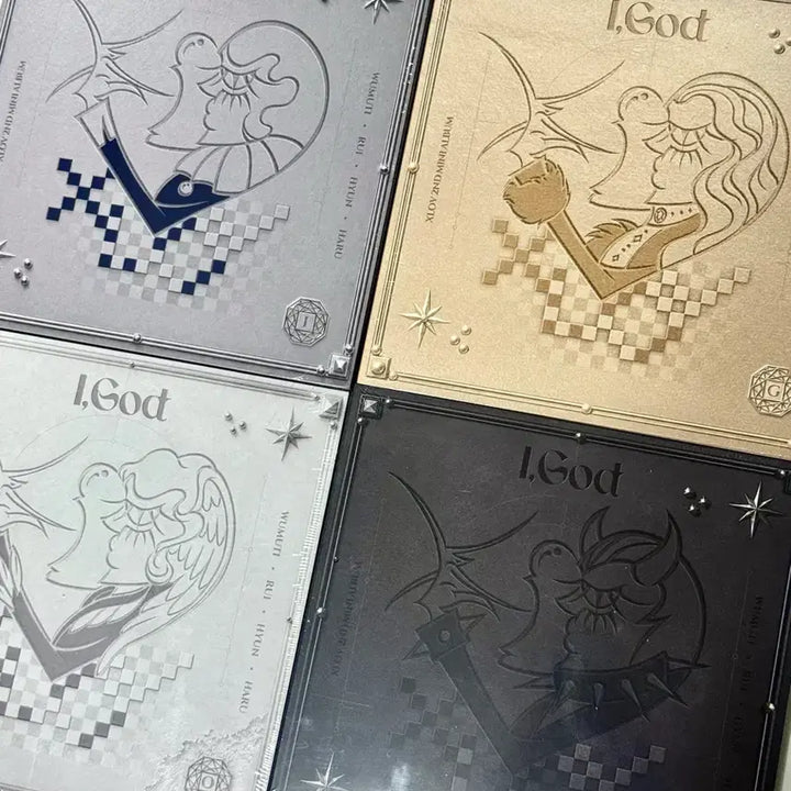 [BUNJANG] XLOV I,God Album 4-Set Sealed / XLOV 엑스러브 I,God 아이갓 앨범 미개봉 4종 세트