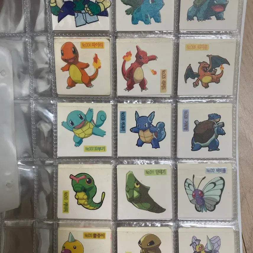 [SOLD OUT] 샤니 2008 포켓몬 띠부띠부씰 앨범 일괄