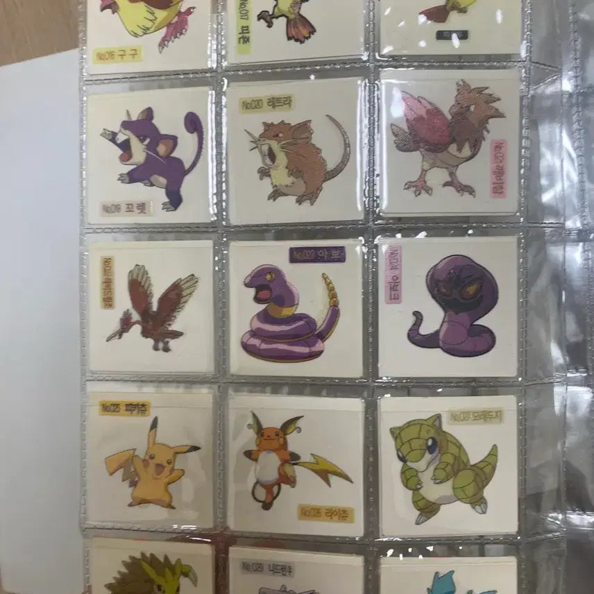 [SOLD OUT] 샤니 2008 포켓몬 띠부띠부씰 앨범 일괄