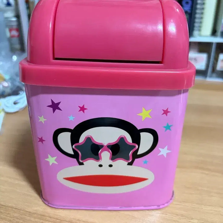 [BUNJANG] Paul Frank Square Trash Can / 고전문구 폴프랭크 휴지통