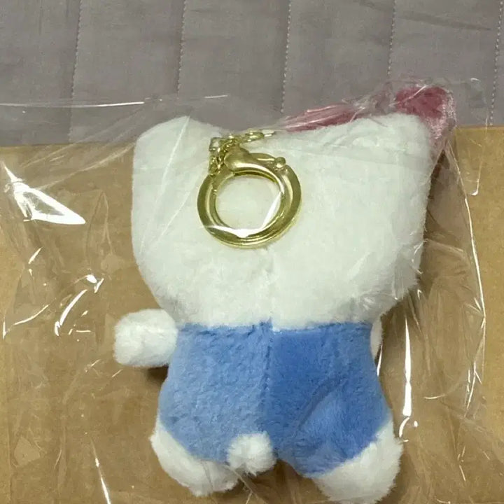 [BUNJANG] Hello Kitty Heart Balloon Plush Keychain / 헬로키티 하트풍선 인형키링 새상품