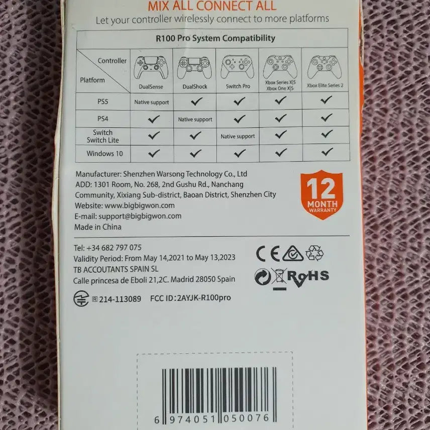 [BUNJANG] R100Pro Controller Converter for PS3, PS4, Switch / ps3 ps4 스위치1,2 R100Pro 컨버터