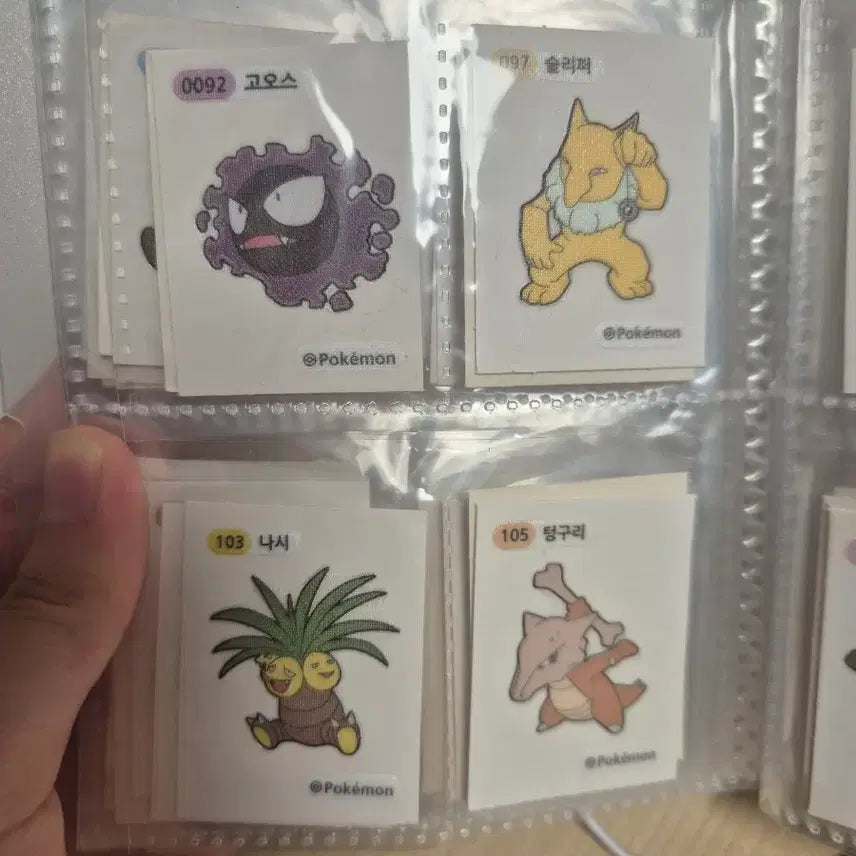 [BUNJANG] Pokemon Stickers / 포켓몬 띠부씰