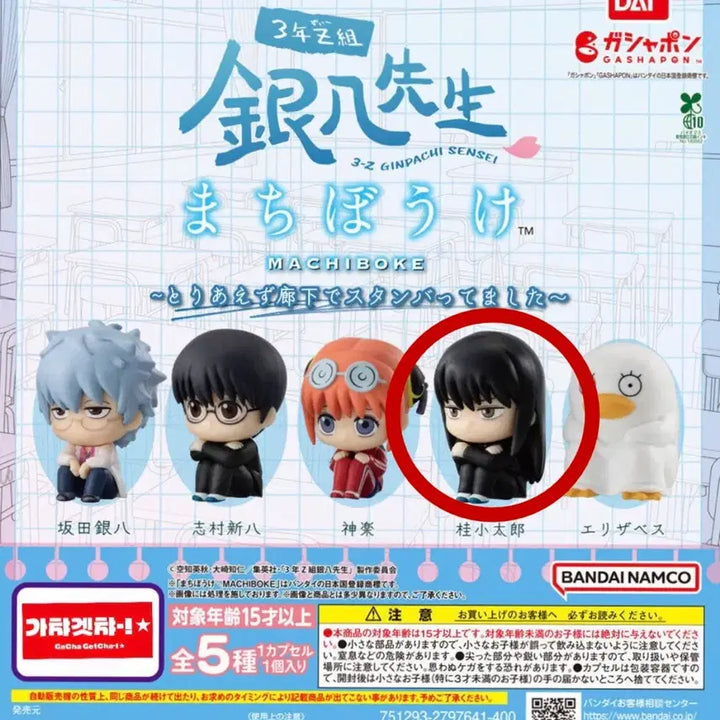[BUNJANG] Gintama 3rd Year Z Class Machiboke Katsura Unsealed / 은혼 3학년 Z반 마치보케 카츠라 미개봉