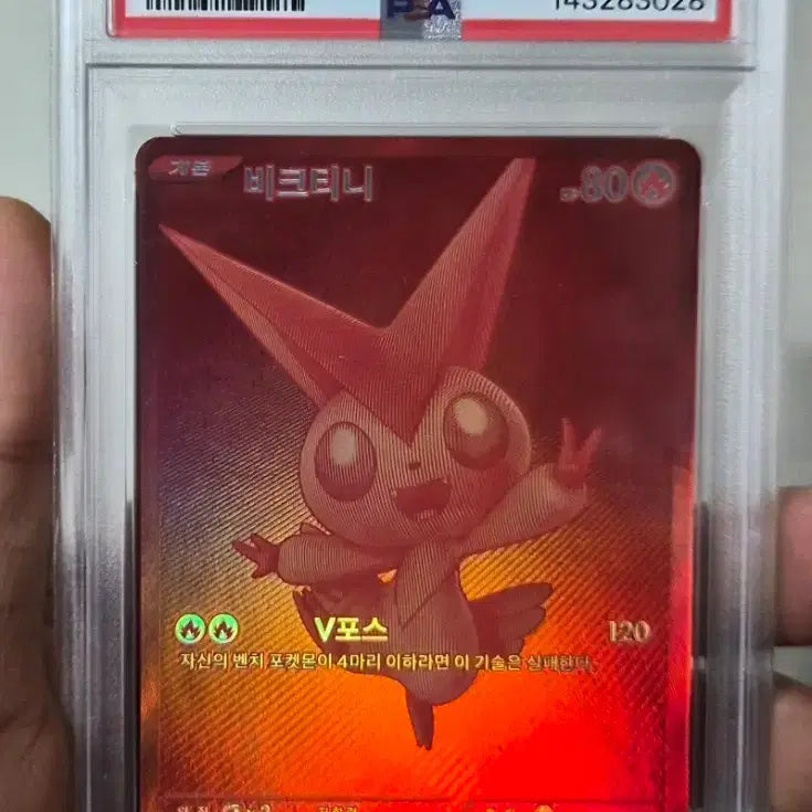 [BUNJANG] Pokemon Victini PSA 9 BWR Event Prize Card / 포켓몬 비크티니 psa9 입니다