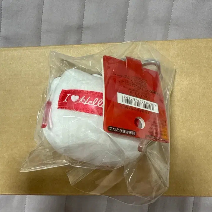 [BUNJANG] Hello Kitty Glasses Plush Keyring / 안경키티 인형키링 새상품