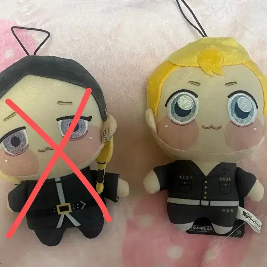 [BUNJANG] Tokyo Revengers Haitani Ran &amp; Hanagaki Takeomi Chonky Plush Bundle / 도쿄리벤저스 도리벤 타케미치 쵸피누이 포카 아크릴스탠드 일괄 판매