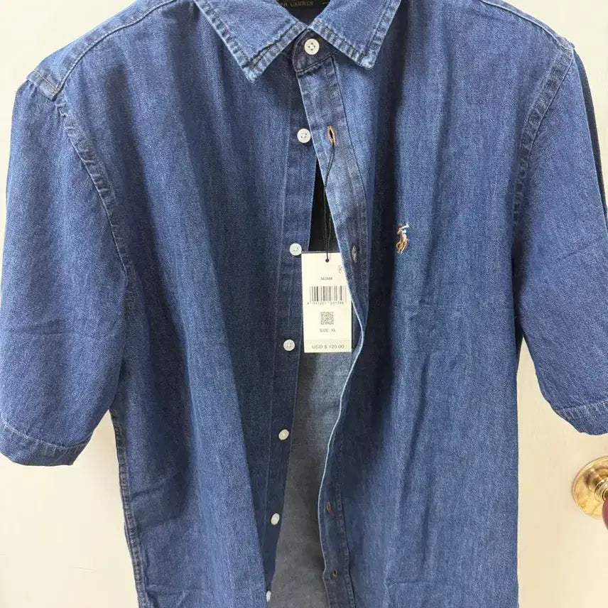 [BUNJANG] Polo Ralph Lauren Denim Shirt XL New / 폴로 랄프로렌 데님 셔츠 XL 새상품