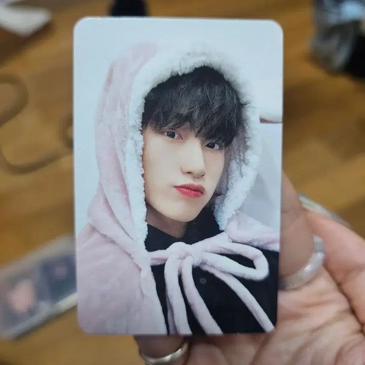 [BUNJANG] ATEEZ Choi San Hala Hala MakeStar Lucky Draw Photocard / 최산  할라지아 메이크스타 럭드