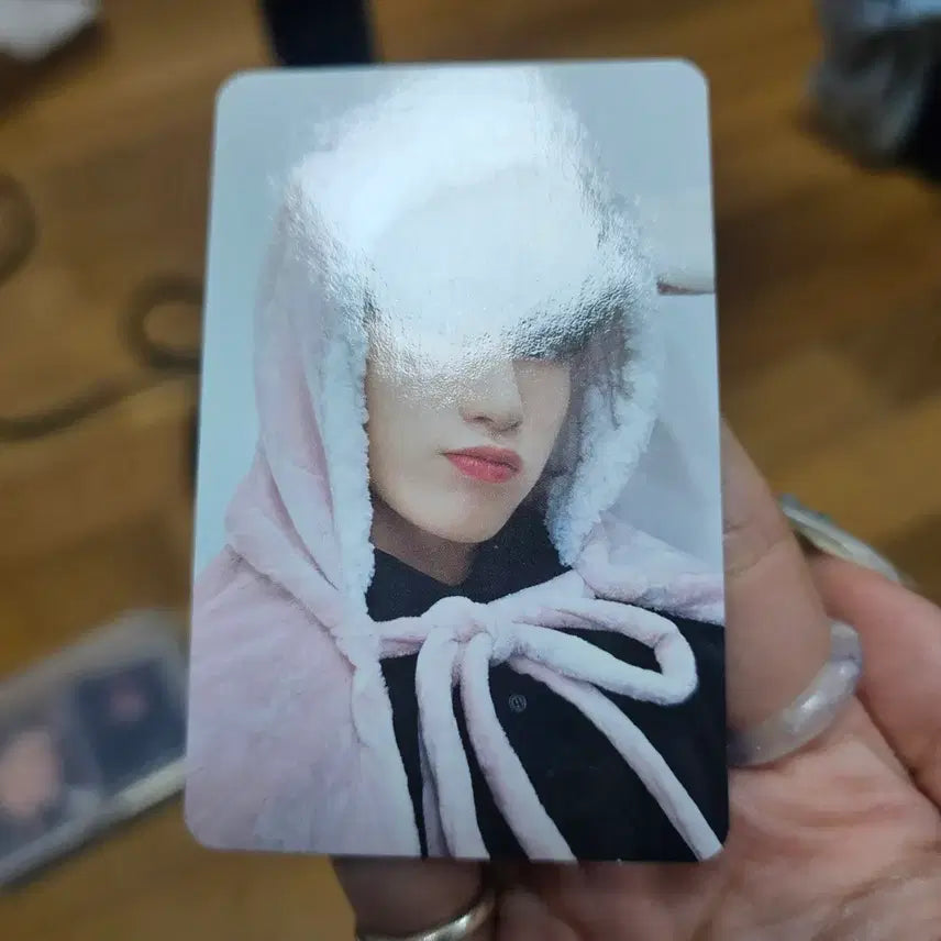[BUNJANG] ATEEZ Choi San Hala Hala MakeStar Lucky Draw Photocard / 최산  할라지아 메이크스타 럭드