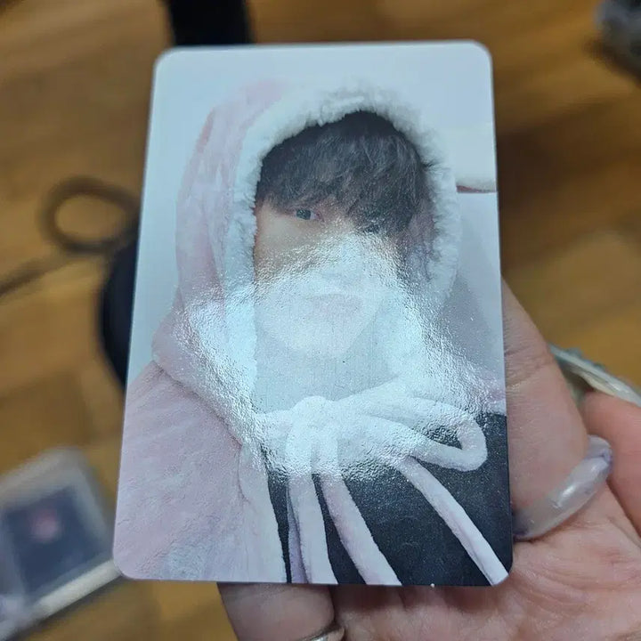 [BUNJANG] ATEEZ Choi San Hala Hala MakeStar Lucky Draw Photocard / 최산  할라지아 메이크스타 럭드