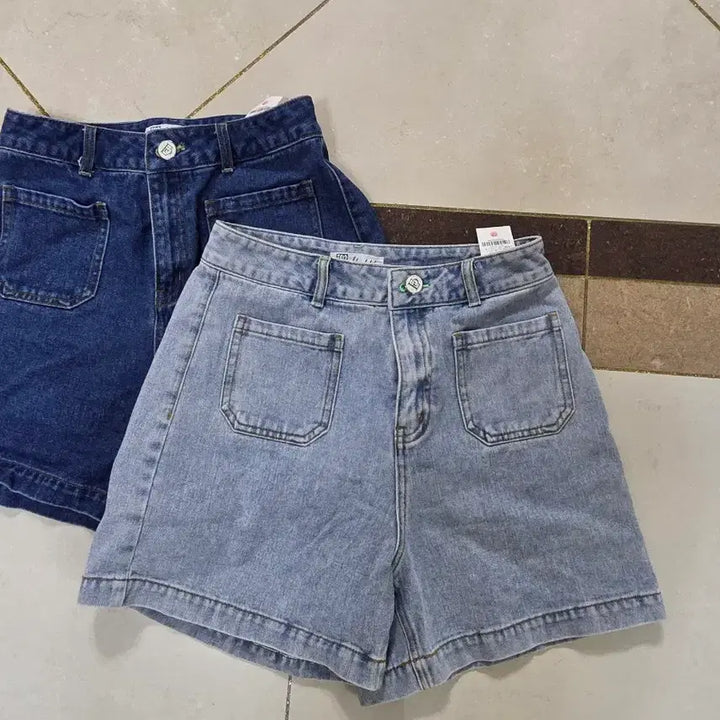 [BUNJANG] Egoist 3-Button Outpocket Denim Shorts / 에고이스트 아웃포켓 3부 데님 쇼츠