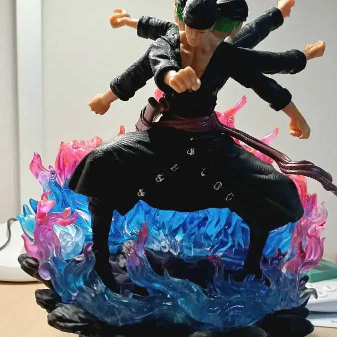 [BUNJANG] One Piece Roronoa Zoro Asura Version PVC Figure / 원피스 롤로노아 조로 아수라 피규어