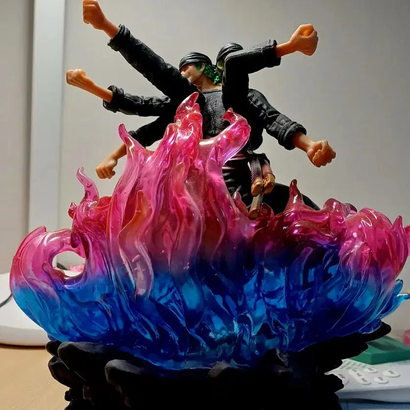 [BUNJANG] One Piece Roronoa Zoro Asura Version PVC Figure / 원피스 롤로노아 조로 아수라 피규어