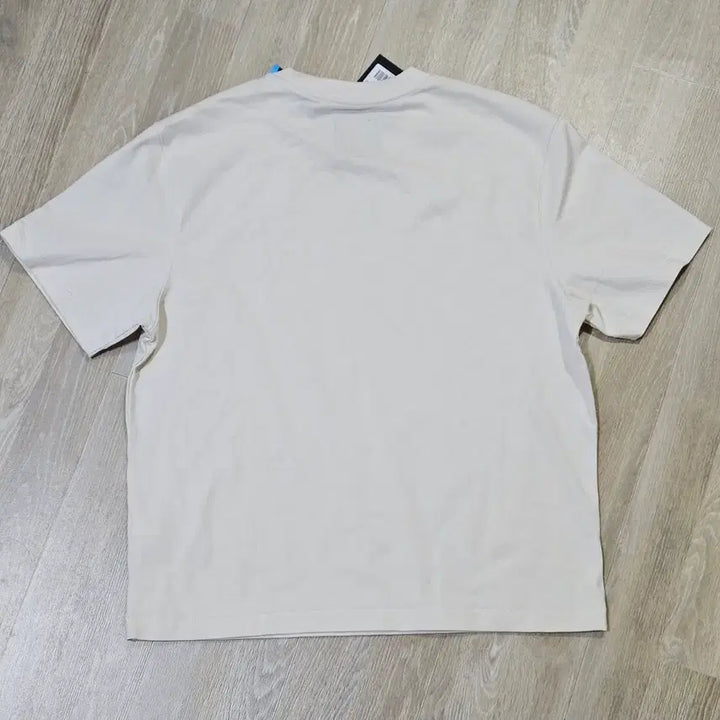 [BUNJANG] Dimittiblake Hydrogen Bonding T-shirt Oatmeal L / 무신사 디미트리블랙 수소봉제티셔츠 오트밀L