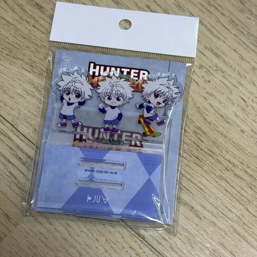 [BUNJANG] Hunter x Hunter Animate Pop-up Acrylic Stand &amp; Keyring Bundle / 헌터헌터 애니메이트 팝업 굿즈 키르아 아크릴 스탠드 히소카 키링 일괄