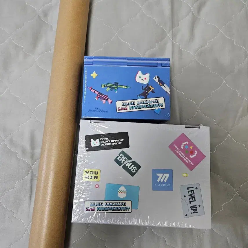 [BUNJANG] Blue Archive 2nd Anniversary OST Kit + Poster Bundle Set / 블루아카이브 2주년 ost 키트 2종+포스터 일괄 팝니다