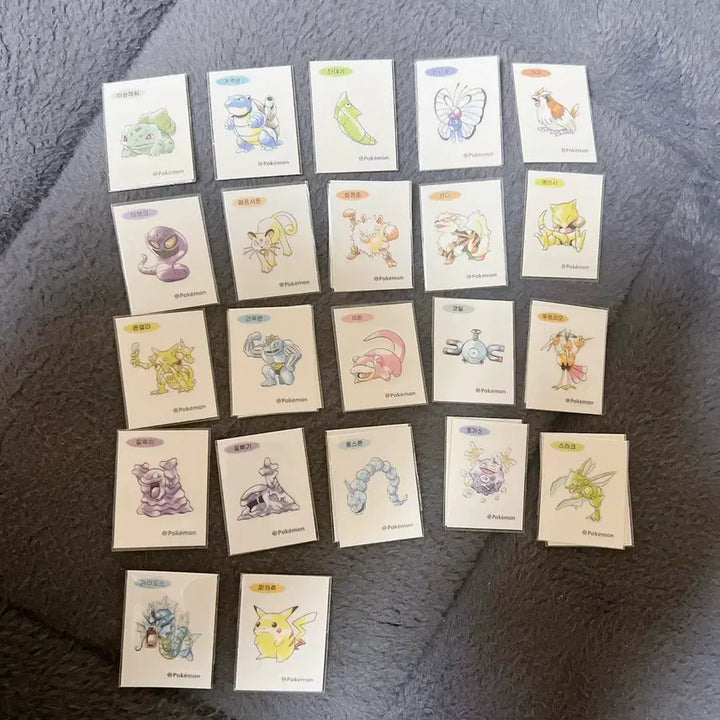 [BUNJANG] 30th Anniversary Artwork Sticker Individual/Bundle Set / 30주년 아트워크 띠부씰 개별/일괄 판매