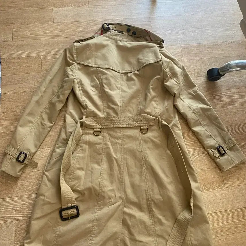 [BUNJANG] Burberry Sandringham Long Trench Coat Beige / 버버리 샌드링엄 롱 트렌치코트 베이지