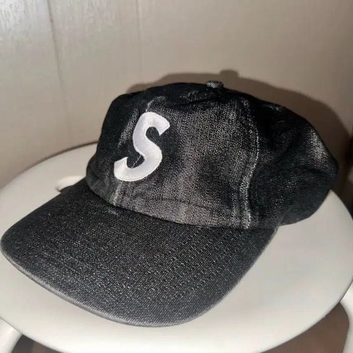 [BUNJANG] Supreme Cordura Denim S Logo 6-Panel Cap SS25 / 슈프림 코듀라 데님 S 로고 캡 25SS