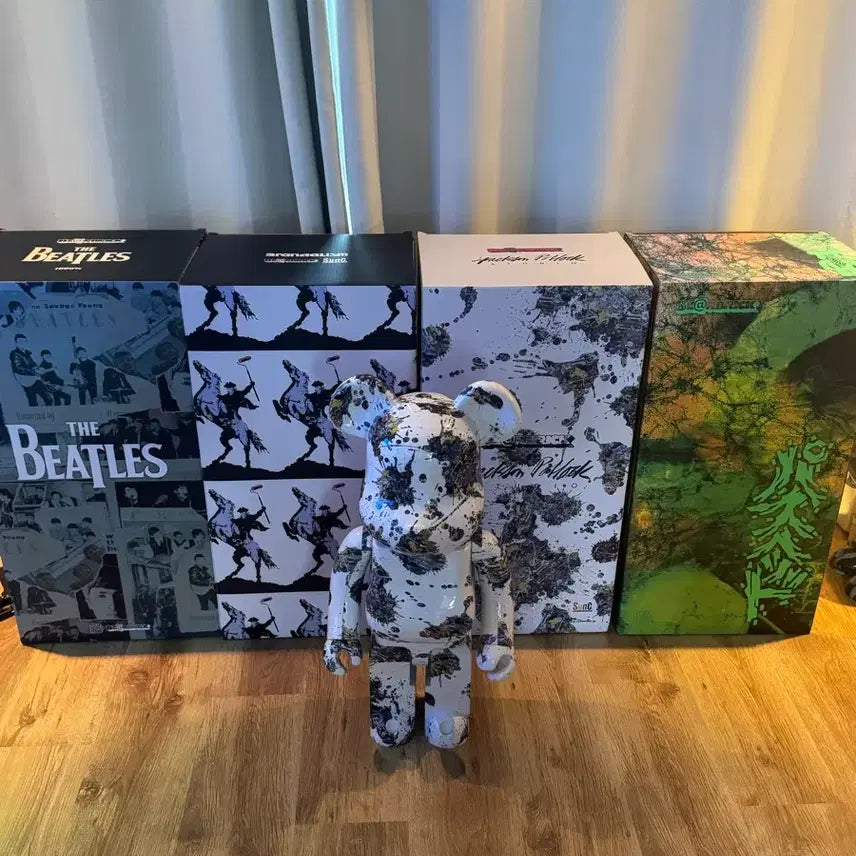 [BUNJANG] Bearbrick Jackson Pollock 1000% / 베어브릭1000% 잭슨폴락