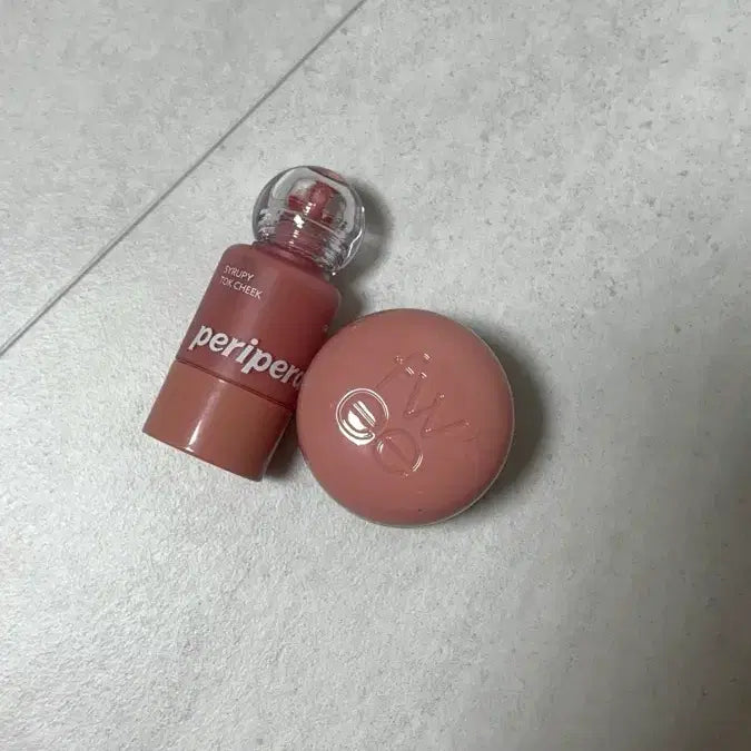 [BUNJANG] Fwee Lip &amp; Cheek Blurry Pudding Pot - ND04 MY &amp; Peripera Syrup Pie Cheek - 09 Syrup Jam Grapefruit / 화장품 일괄 판매 양도 봄웜 갈웜 웜톤 화장품 나눔 에이블리 교환