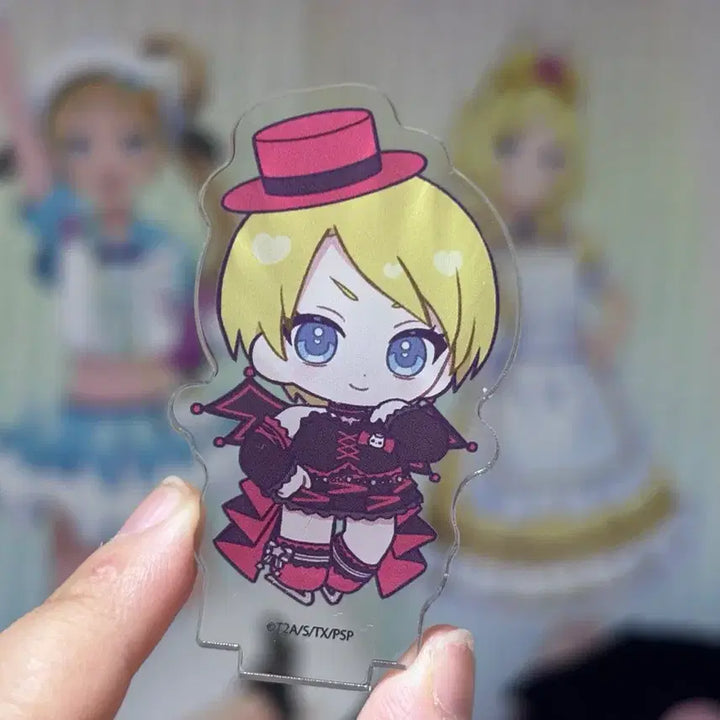 [BUNJANG] Pretty Rhythm Aurora Dream Serena, Kaname, Canon 15th Anniversary EEO SD Acrylic Standee + Bonus Card Set / 프리티리듬 오로라드림 세레나, 카나메, 카논 15주년 eeo sd 아크릴