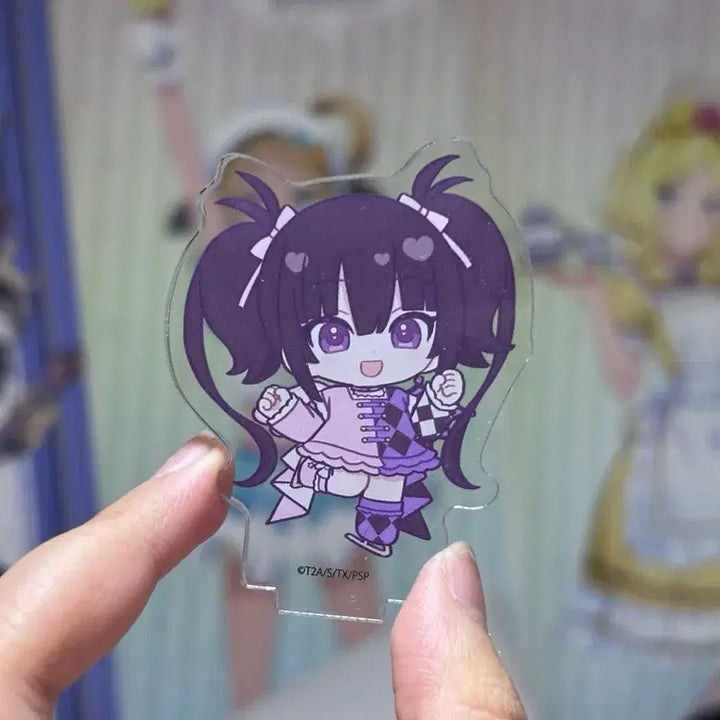 [BUNJANG] Pretty Rhythm Aurora Dream Serena, Kaname, Canon 15th Anniversary EEO SD Acrylic Standee + Bonus Card Set / 프리티리듬 오로라드림 세레나, 카나메, 카논 15주년 eeo sd 아크릴