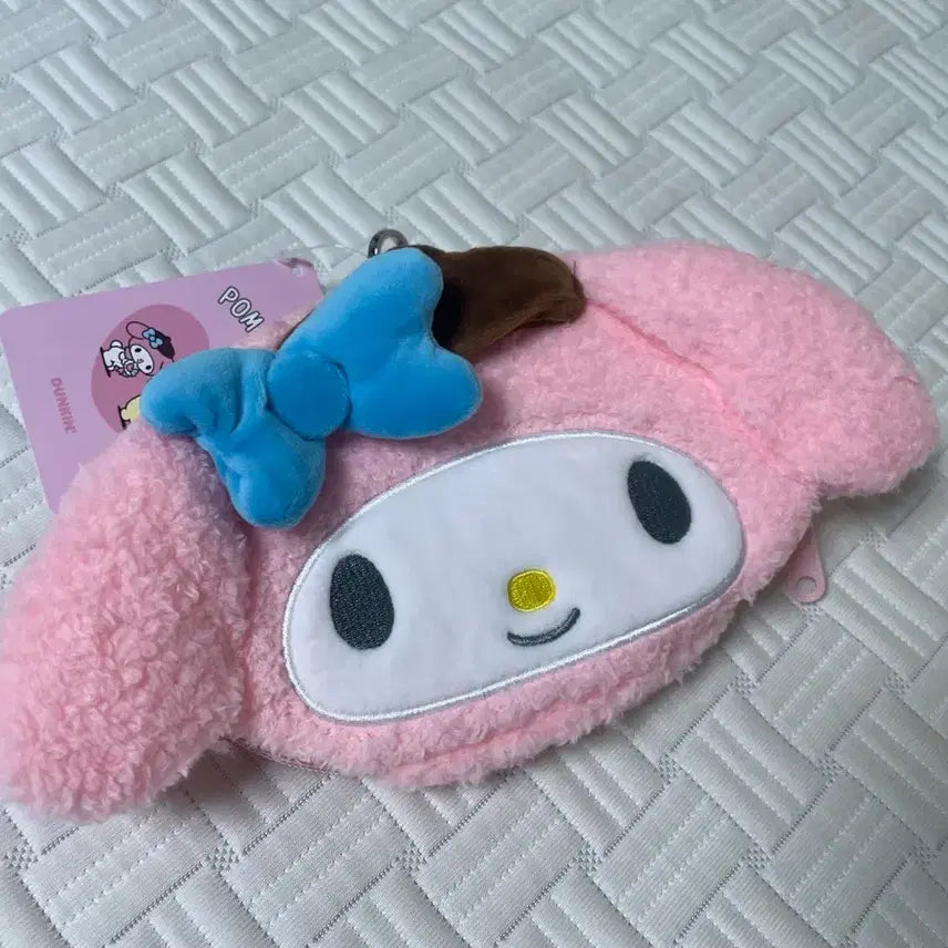 [SOLD OUT] 산리오 던킨 마이멜로디 여권 파우치 미사용