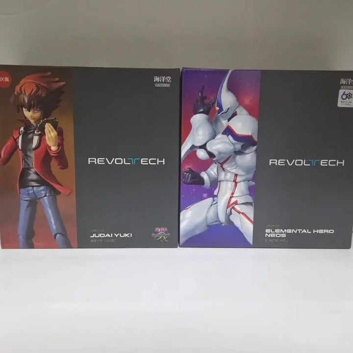 [BUNJANG] Kaiyodo Revoltech Yugioh Judai &amp; Neos Figure / 리볼텍 유희왕 쥬다이&amp;네오스 피규어