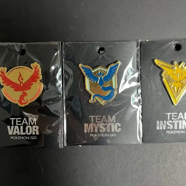 [BUNJANG] Pokemon GO Team Instinct/Mystic/Valor Badge Set / 포켓몬고 팀 인스팅트/미스틱/발토르 뱃지