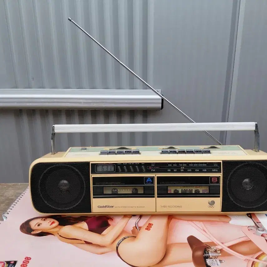 [BUNJANG] Goldstar Cassette Radio / 골드스타.금성사 근대사 카시버