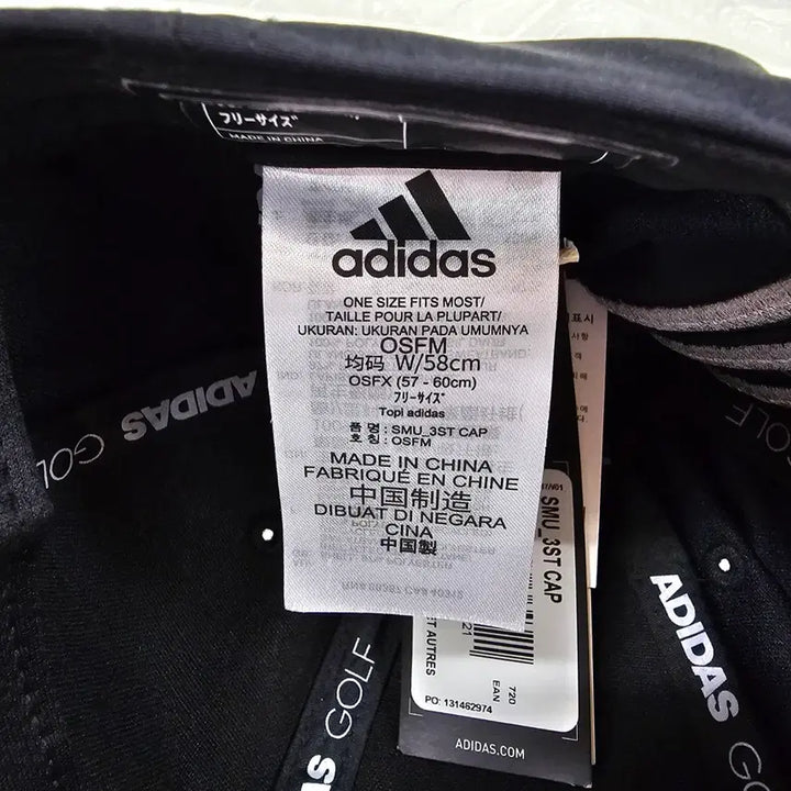 [BUNJANG] Adidas Golf Cap OSFM Black / 아디다스 골프볼캡