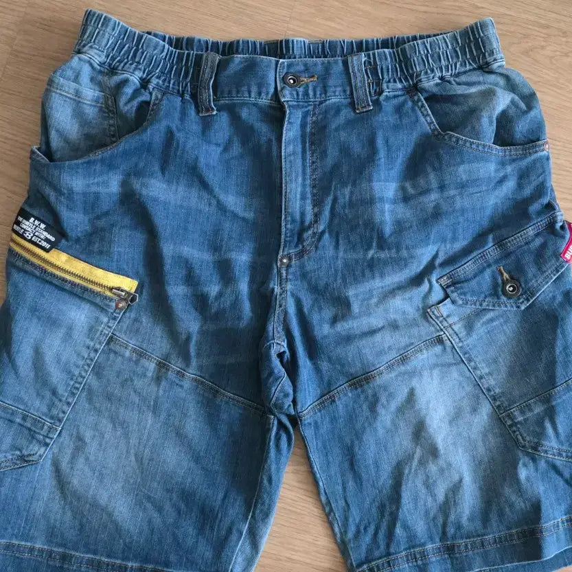 [BUNJANG] BURTLE Denim Cargo Shorts XL / BURTLE 데님 카고 반바지 XL