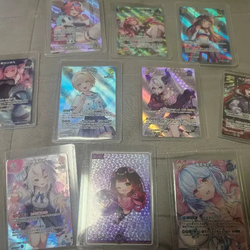 [BUNJANG] Hololive Booster Pack Ayakashi Vermilion Bundle Set Cards / 홀로라이브 부스터팩 아야카시버밀리온 수록카드 일괄