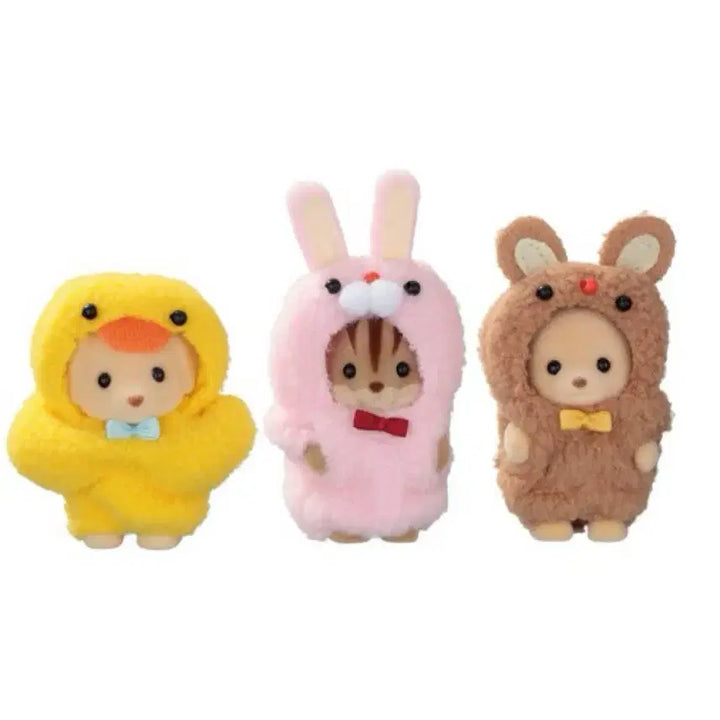 [BUNJANG] Sylvanian Families Mascot Trio Bear Split Set / [분철] 실바니안 마스코트 트리오 곰