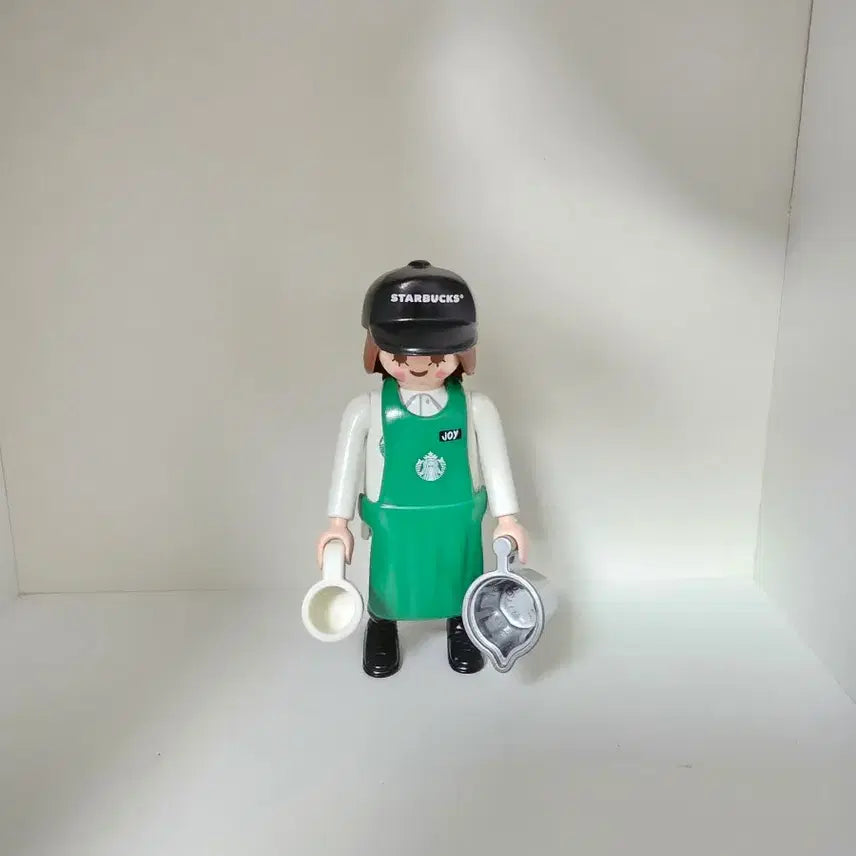 [BUNJANG] Starbucks Playmobil Barista Figure Full Set / 스타벅스 플레이모빌 바리스타 피규어