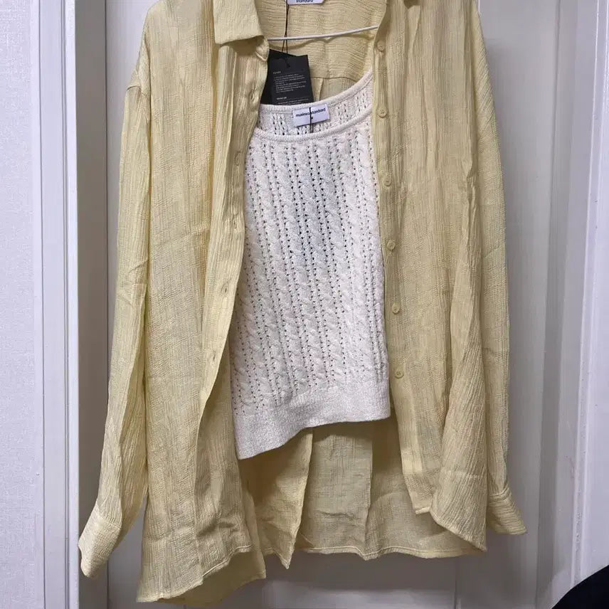 [SOLD OUT] 무신사 오버사이즈 링클셔츠 택가 49,900