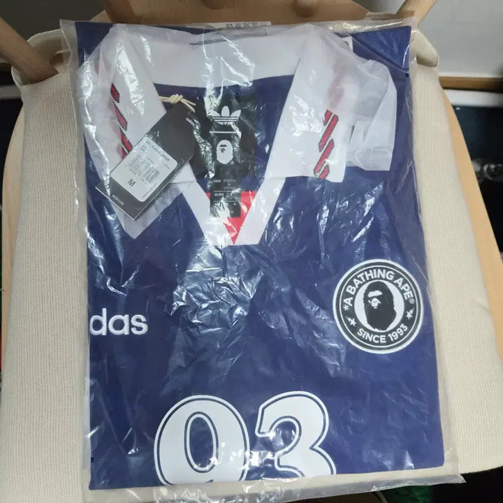 [BUNJANG] Adidas x BAPE Flame Jersey T-Shirt (M) / (M)베이프 아디다스 플래임 져지