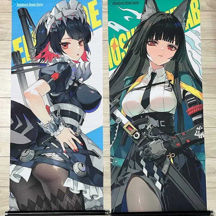[SOLD OUT] 젠레스 존 제로 벽걸이 족자봉 미야비 엘렌조 일괄