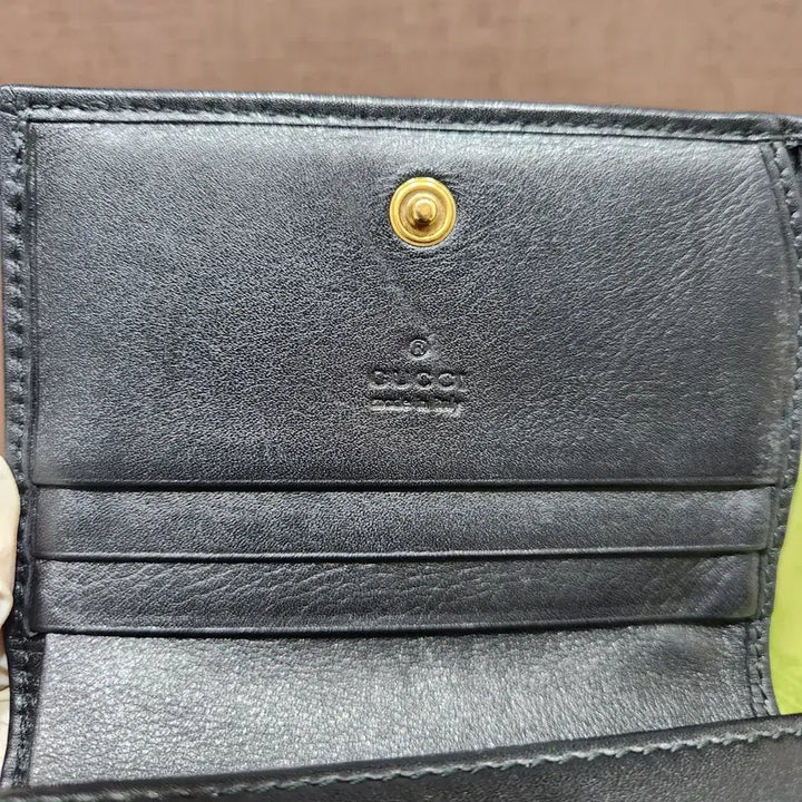 [BUNJANG] Gucci GG Marmont Matelassé Card Holder Black / [정품/S+]구찌  GG 마몽트 마틀라세 블랙 카드지갑